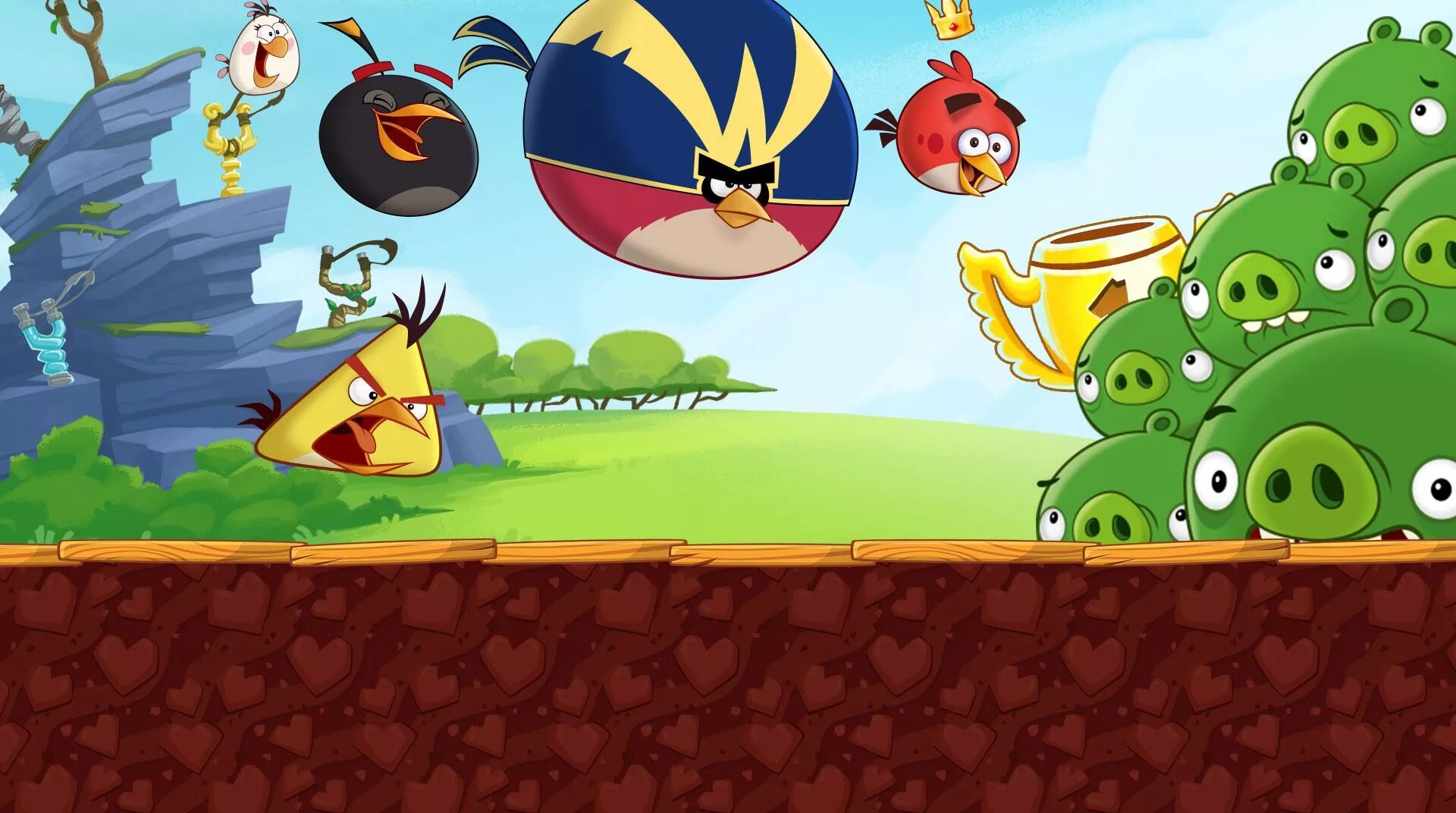 Angry birds 1 версия