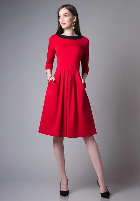 Платье с расклешенной юбкой. Платье трапеция. Расклешенное платье. Красивые повседневные платья. Платье а-силуэта.