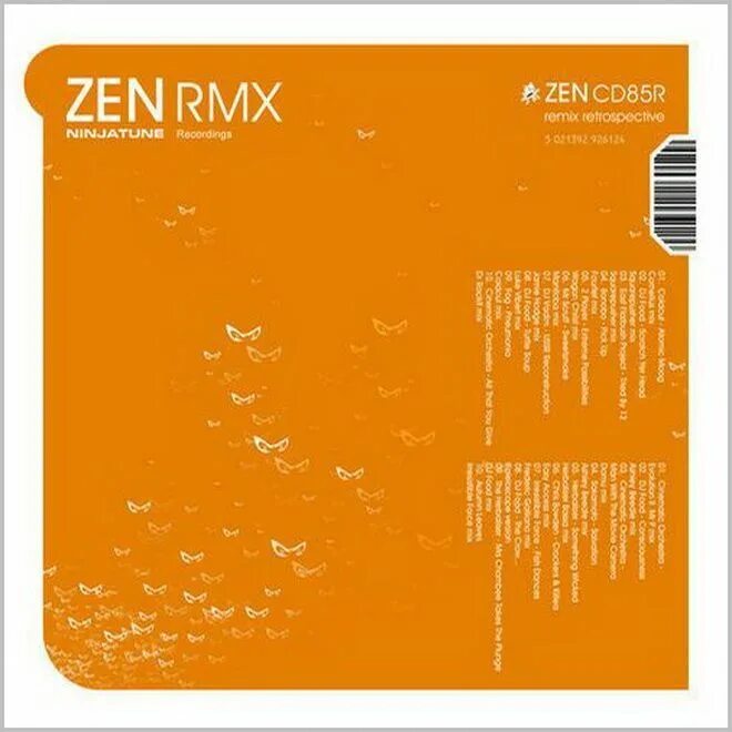 Cd 85. Ninja Tune CD. RMX of a RMX. Zen 259 Ninja Tune. DJ Vadim USSR Reconstruction.