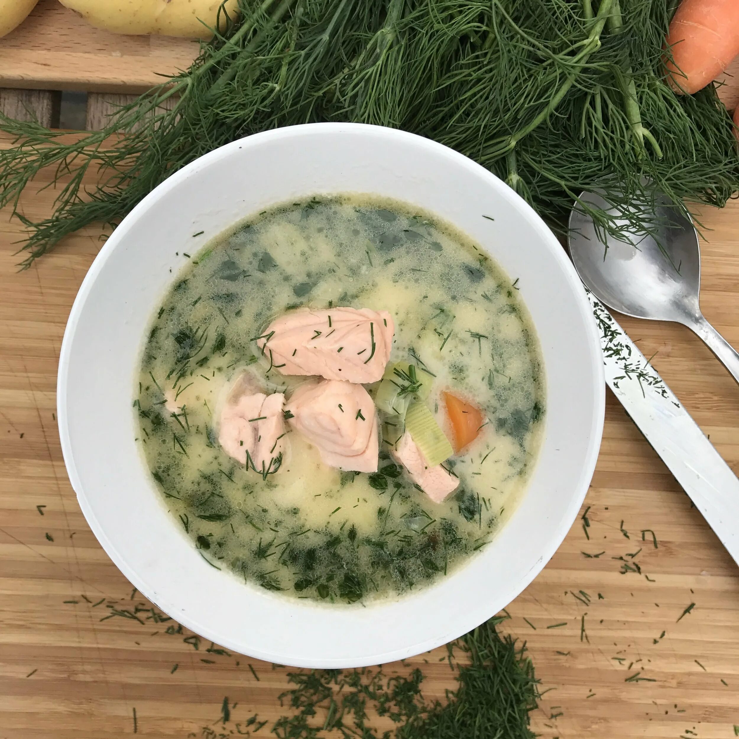 Уха по норвежски. Уха из форели. Финский сливочный рыбный суп. Уха из семги. Суп с брюссельской капустой и фрикадельками.