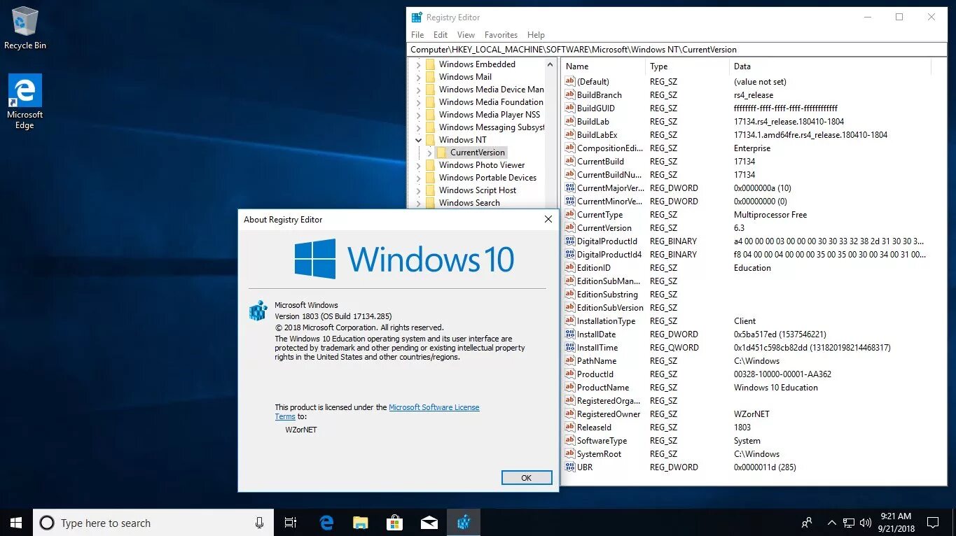 Windows 10 1803. Версия 1803. Версия 1803. Версия 1803. Подключение по ssh к linux с интерфейсом.