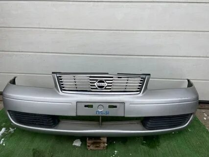 Бампер передний nissan sunny