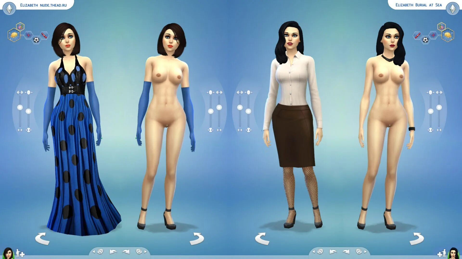 Sims 4 Голые Девушки