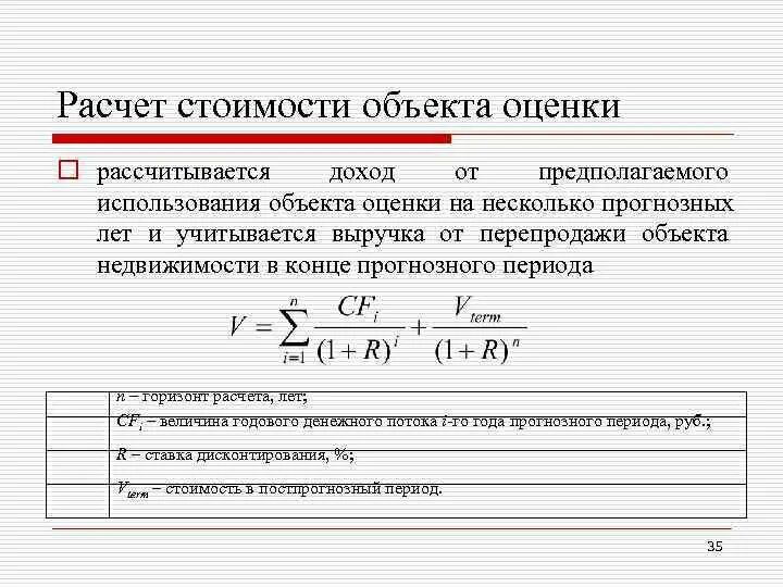 Как рассчитать итоговую стоимость объекта оценки. Расчет стоимости объекта недвижимости. Формула вычисления рыночной стоимости объекта недвижимости. Определение стоимости объекта недвижимости формула.