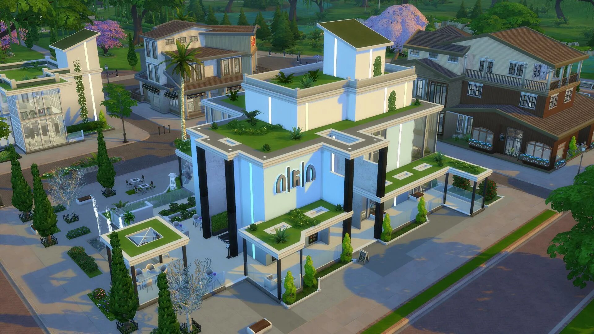 Симс 4 информация. The SIMS 4. В ресторане. Ресторан здание симс 4. Зелёный ресторан симс 4. The SIMS 4 хрущевки.