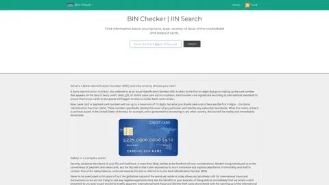 Bin checker