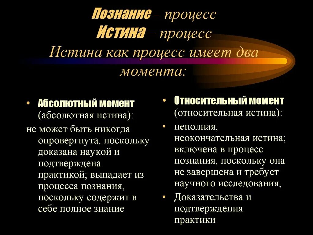 Истинным может быть только научное познание. Познание как процесс. истина как процесс. познание истины. истина в познании в философии.