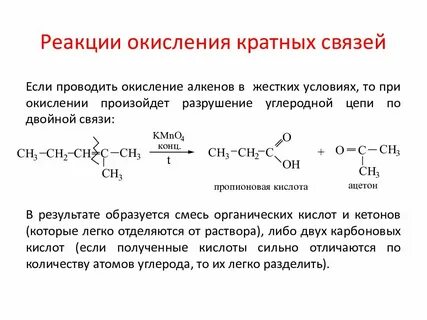 Кратная связь в органической химии