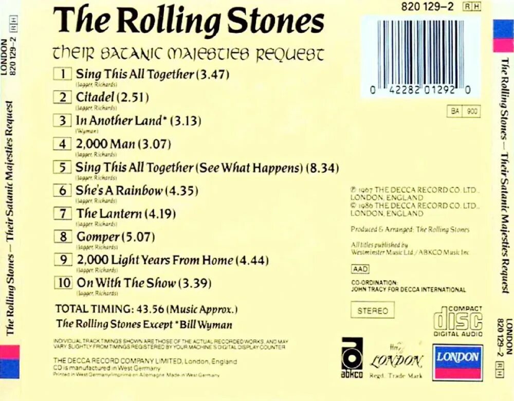 Перевод песни rolling stoned. The Rolling Stones their Satanic Majesties request 1967. 1967 - Their Satanic Majesties request. Роллинг стоунз их сатанинские Величества. Their Satanic Majesties request.