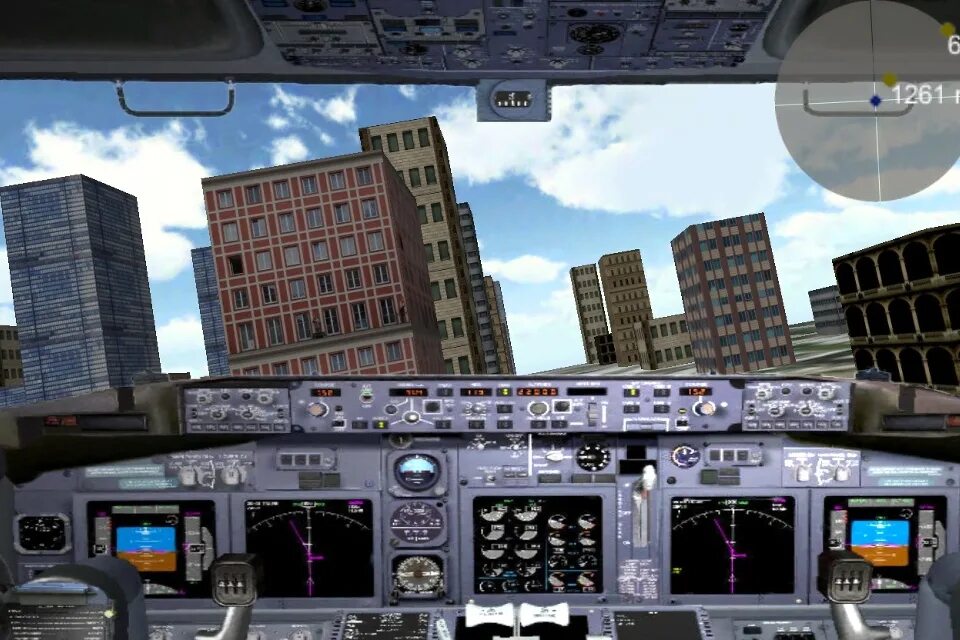 Boeing flight simulator