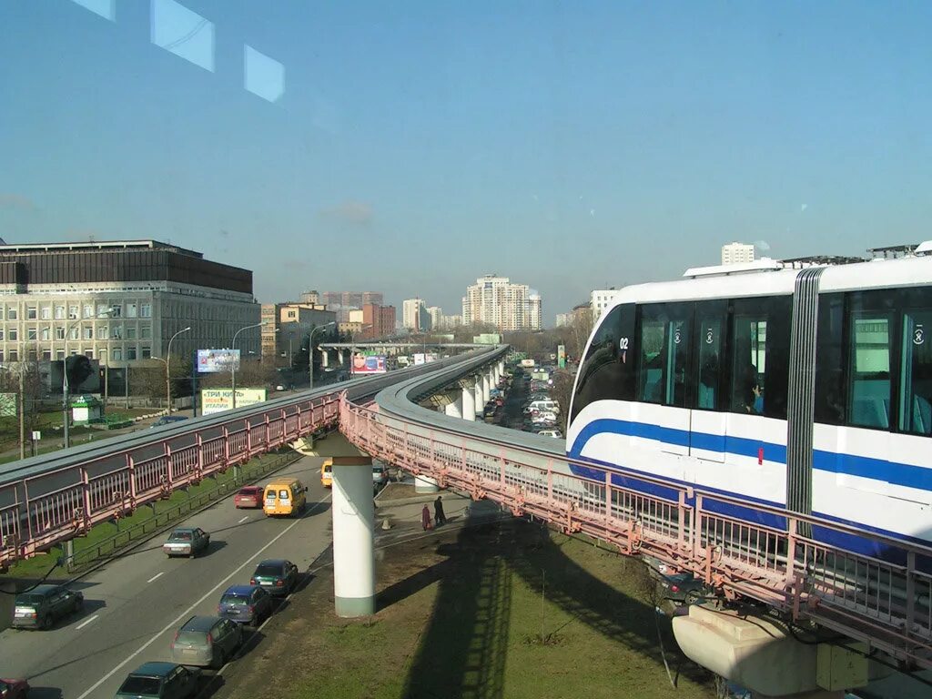 Легкое метро в москве. Монорельсовая дорога в Москве. Московский монорельс 2008 год. Поезд монорельс Москва. ВДНХ монорельсовая дорога.