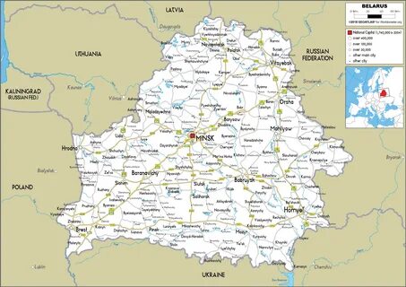 Карта беларуси в реальном времени