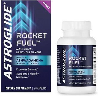 Astroglide Rocket Fuel, Male Sexual Health Supplement Supports Sex Drive, S...