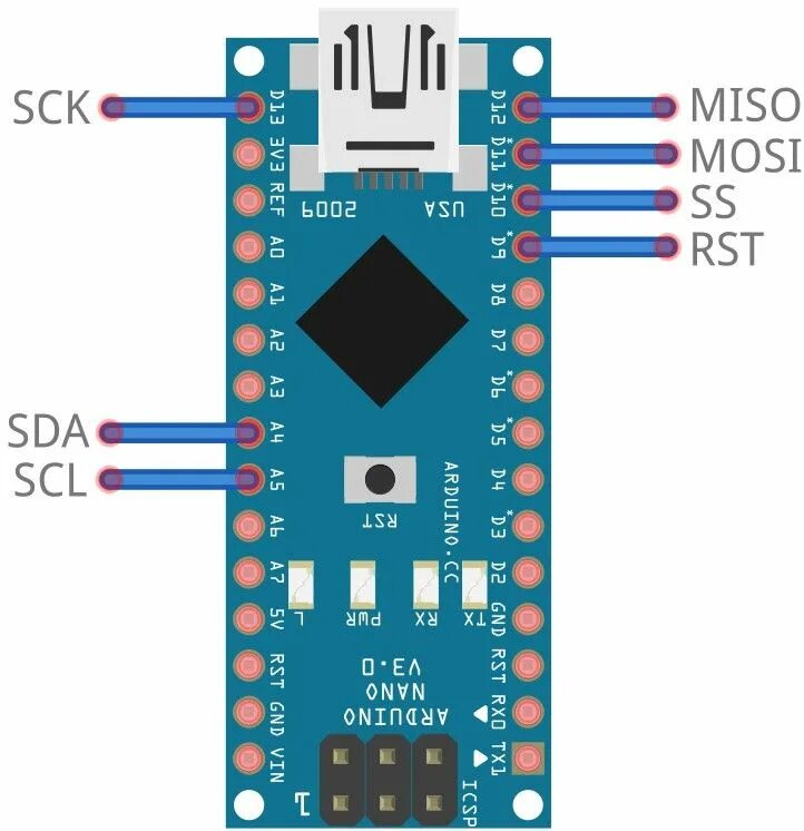 Arduino nano 2. Ардуино nano i2c. i2c шина ардуино нано. ардуино нано i2c пины. ардуино нано sda.