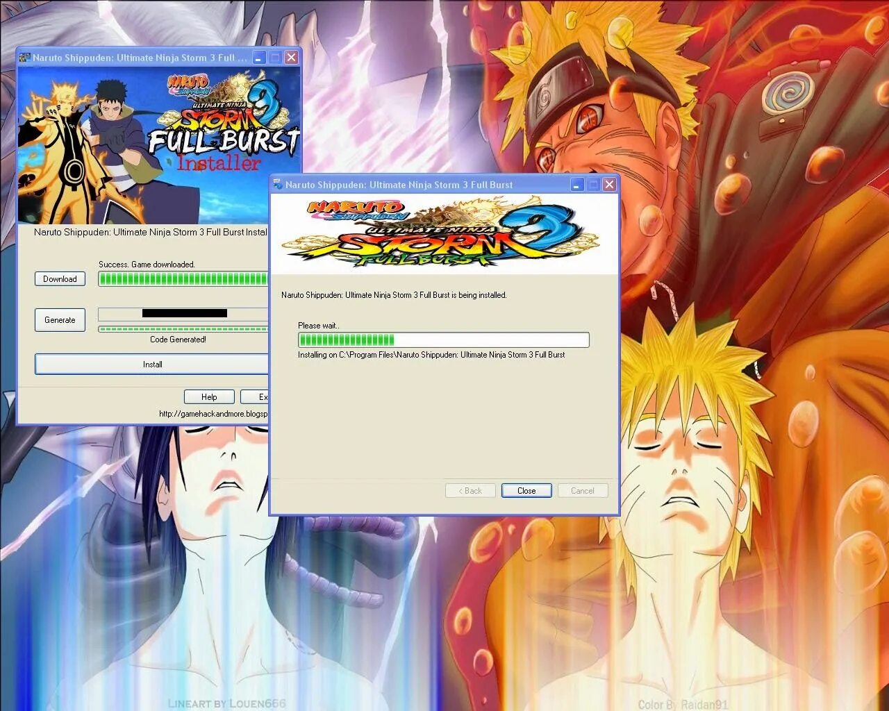 Сохранение naruto connection. Сохранение naruto connection