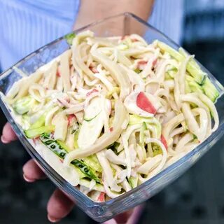 Салат из кальмаров рецепт вкусный пошаговый