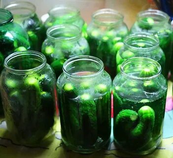 Огурцы на зиму 2 литра банка