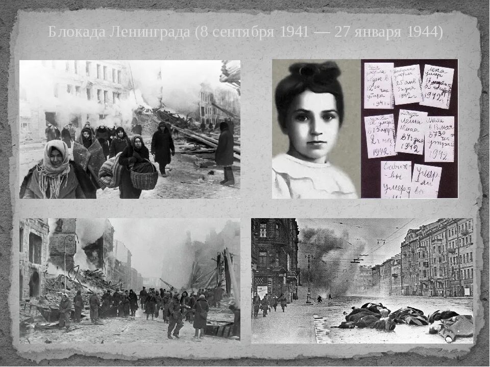 Блокада Ленинграда 1941-1944. Герои блокады Ленинграда 1941-1944.