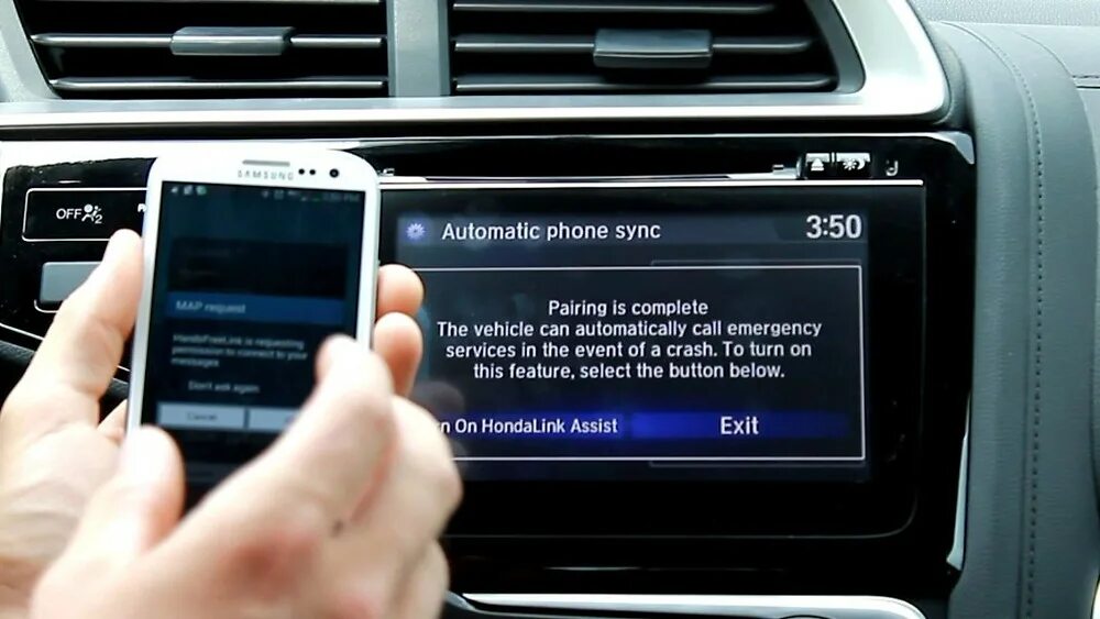 Connecting to bluetooth phone