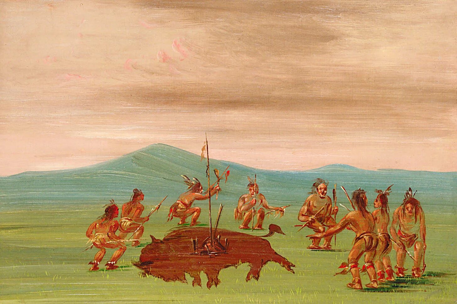 Люди древнего племени. Джордж Кэтлин 19 век. Джордж Кэтлин индейцы. Картины индейцев Северной Америки Джордж Кэтлин. Джордж Кэтлин ритуал инициации.