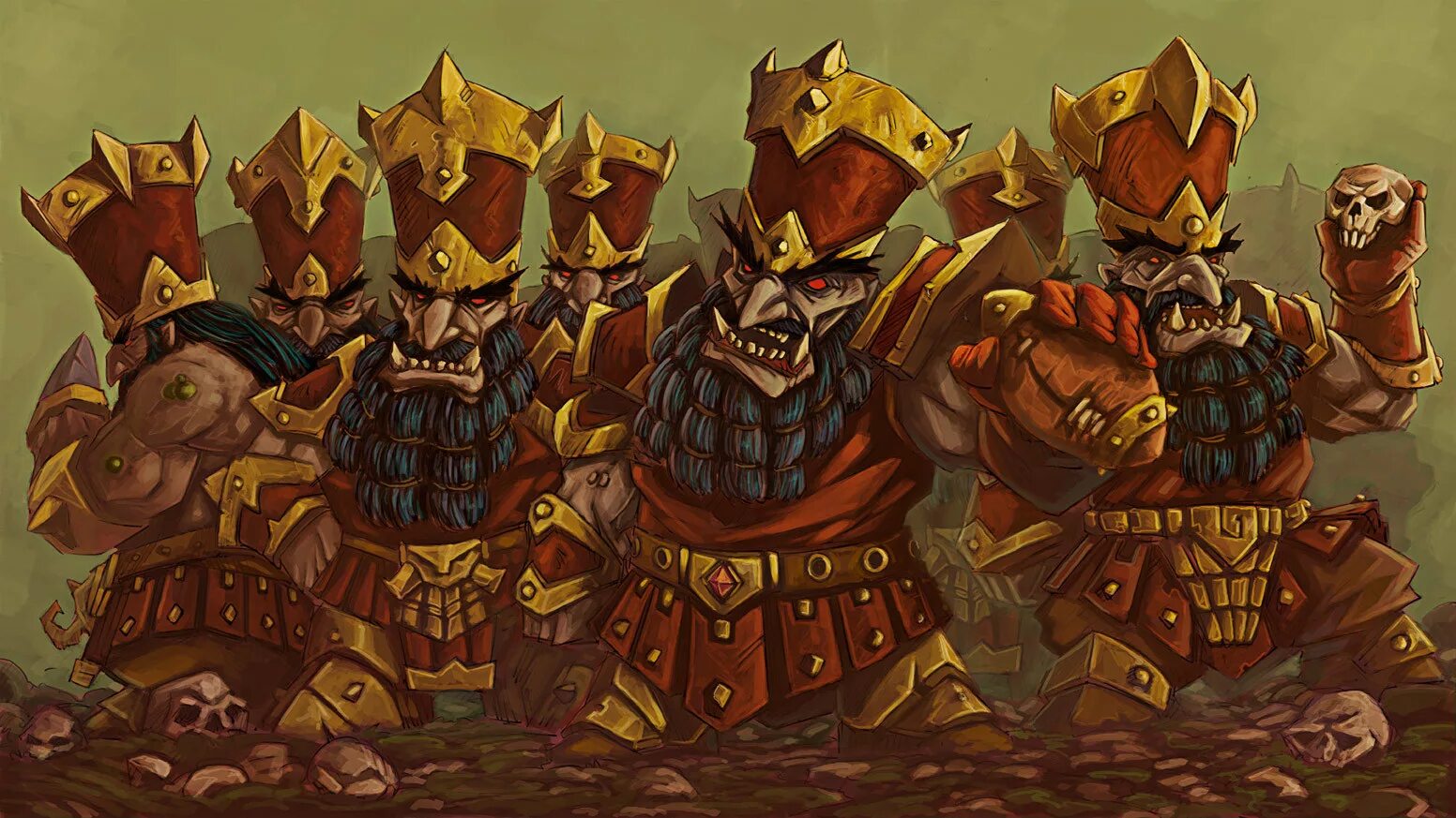 Chaos dwarfs