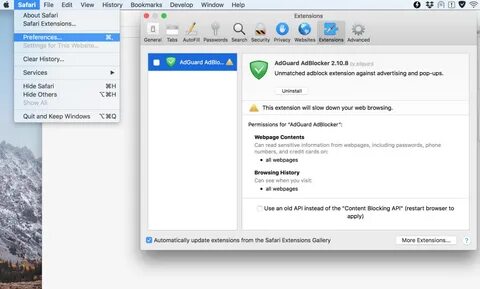 Adblock mac
