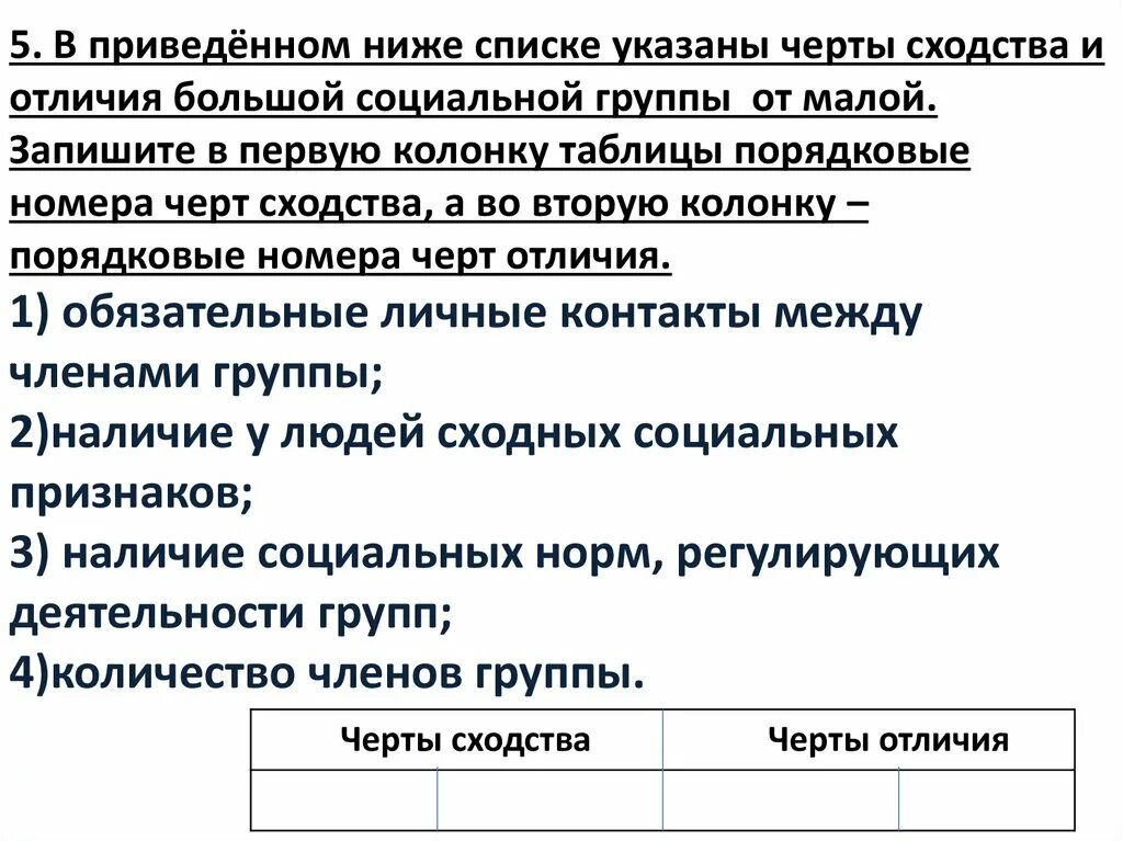 В приведённом ниже списке указаны черты сходства и различия. Черты сходства малых социальных групп и больших групп,. Черты малой социальной группы. Большие и малые социальные группы сходства и различия. Черты сходства и различия товар и услуга