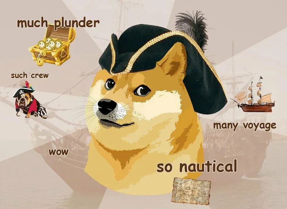 Doge Pirate. Дог собака. Доги Мем. Пес Doge. Such ru