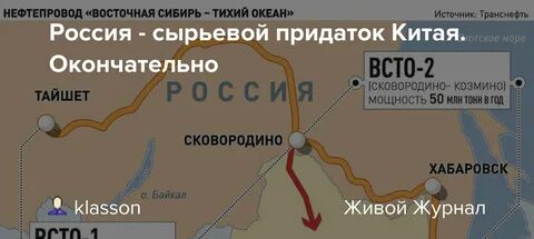 Нефтепровод восточная сибирь