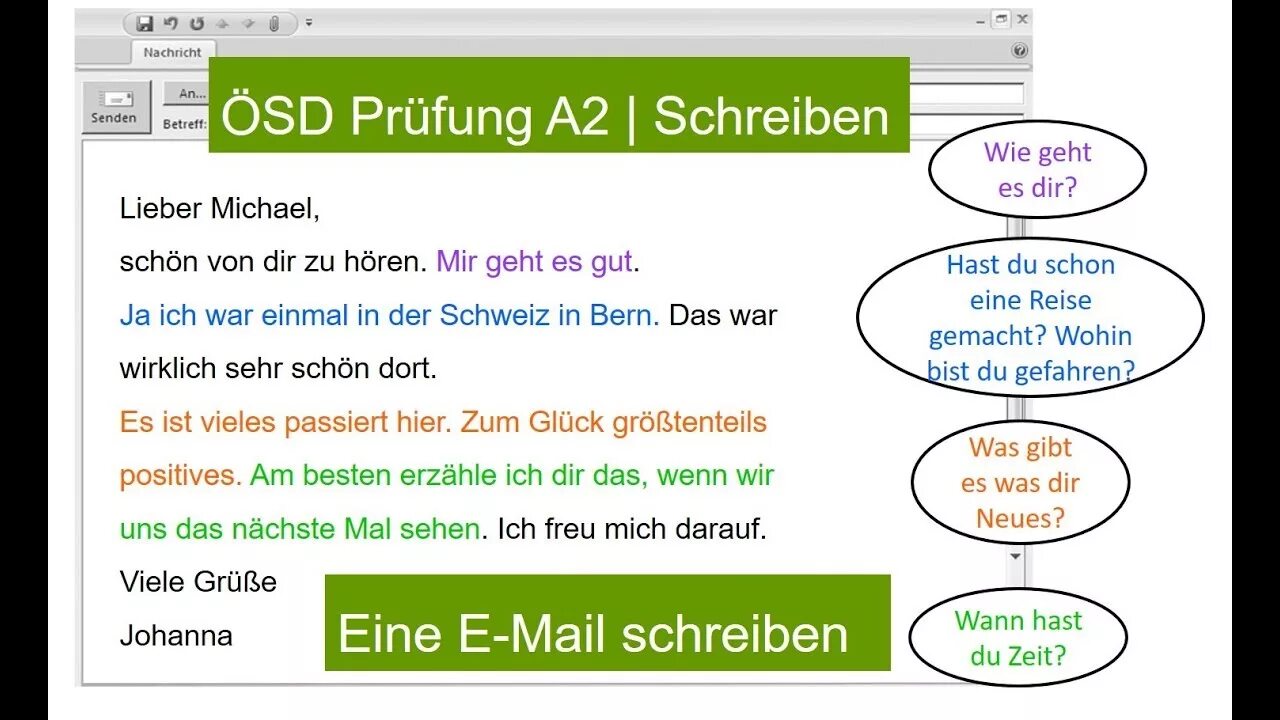 E mails schreiben. E-mail на немецком. schreiben a2. ösd a1. ösd/goethe zertifikat a2.