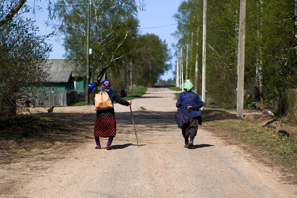 Часто ездим в деревню