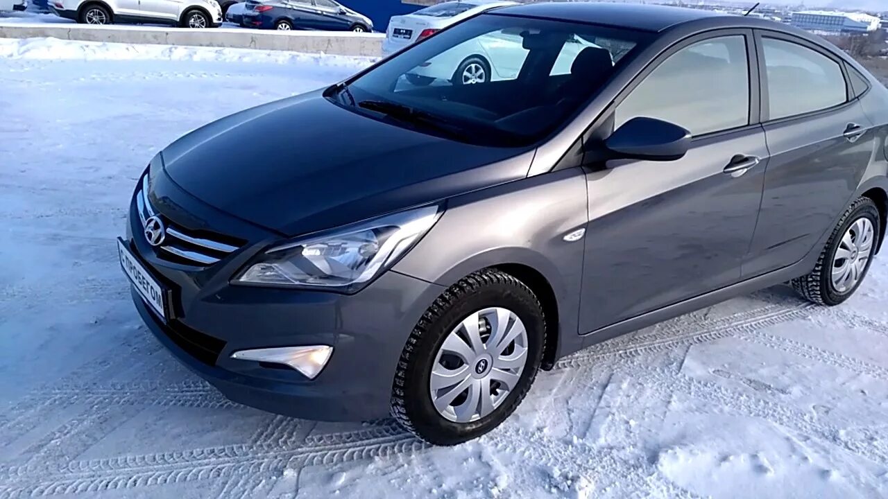 Hyundai Solaris 2015 1.4 at хэтчбек серый. Солярис Саратов. Hyundai Solaris 1.6 at 2012 серый r16.