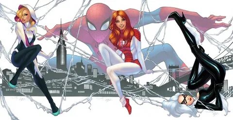 Картинки Гвен Стейси Паук.