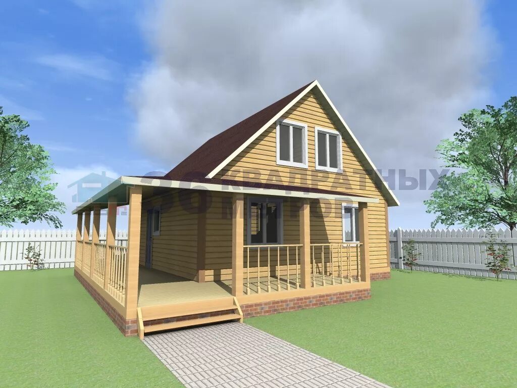 двухэтажный коттедж 7 на 7. каркасный дом с эркером. дом с мансардой брус. каркасный 2х этажный дом. 1 этажный домик из бруса.