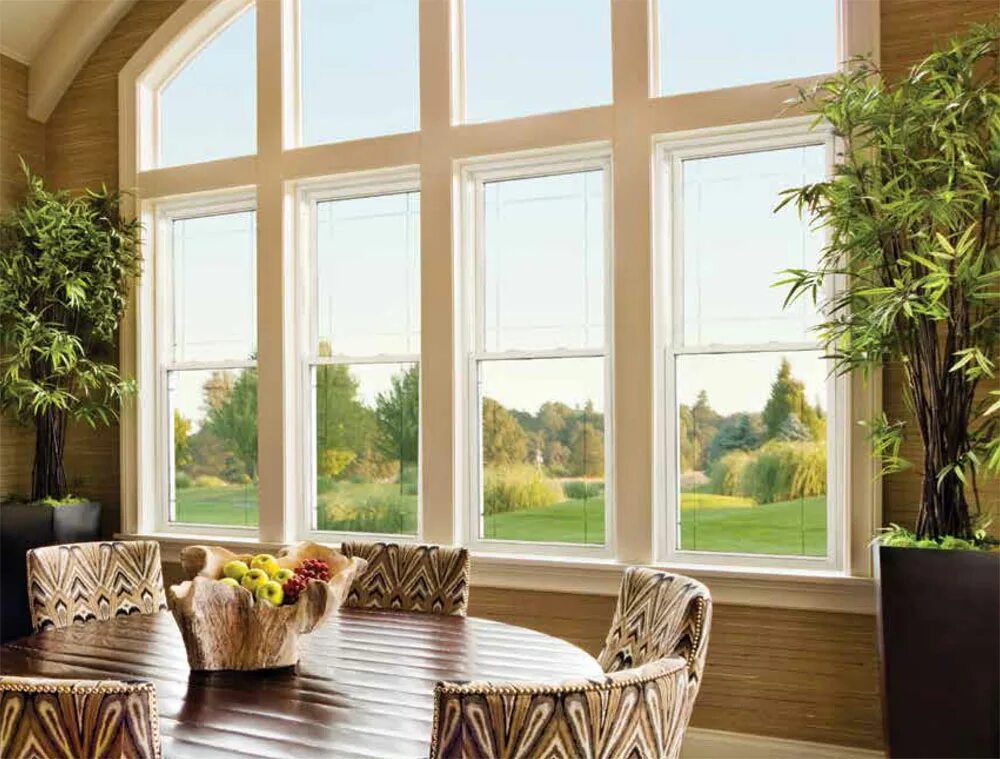 Деревянные окна. Окно в интерьере. Окна со вставками. Q4os-4. Have windows replaced.