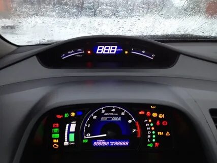 Приборная панель цивик
