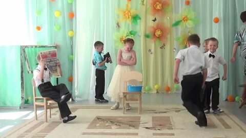 Детская сценка про семью