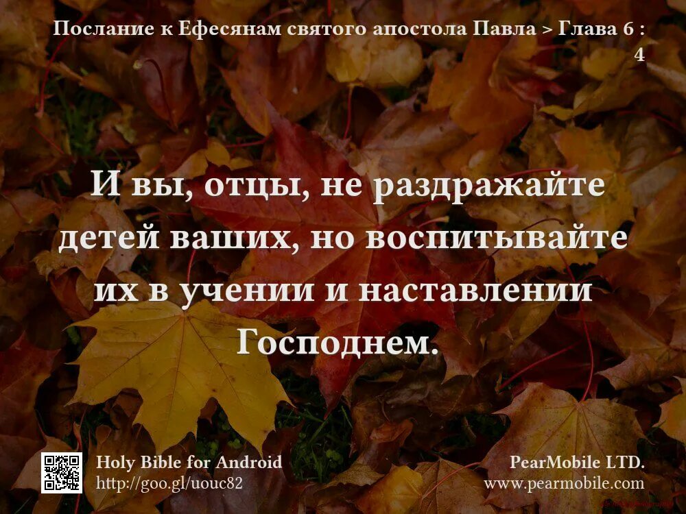 Отцы не раздражайте детей