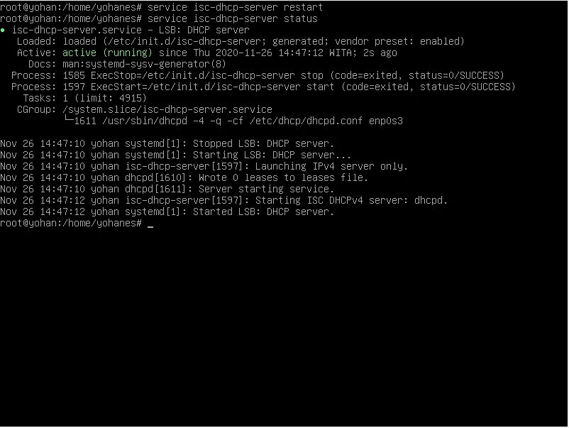 Init interface. Debian сервер. служба dhcp. debian 10. init.d.