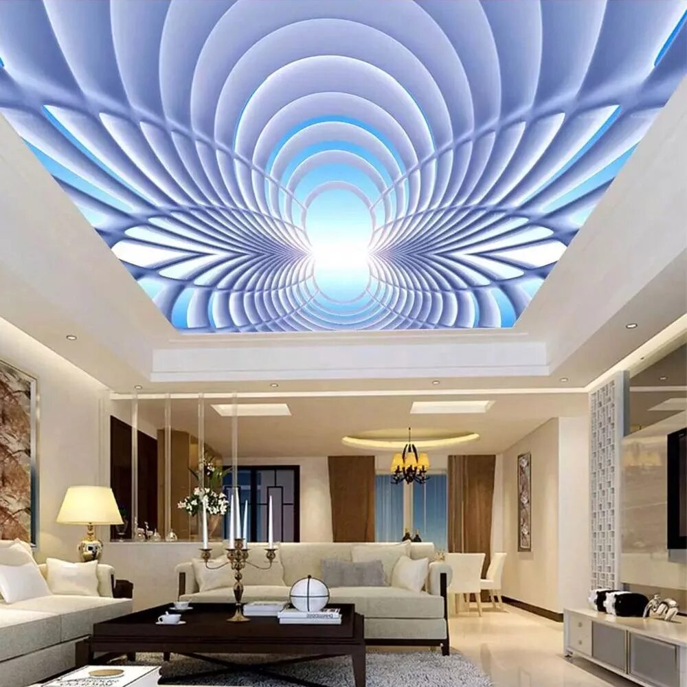 Stretch ceiling. Потолок. Навесной потолок. Натяжные потолки. Красивые потолки.