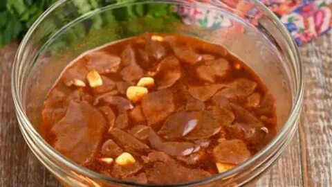 Печень маринованная содой