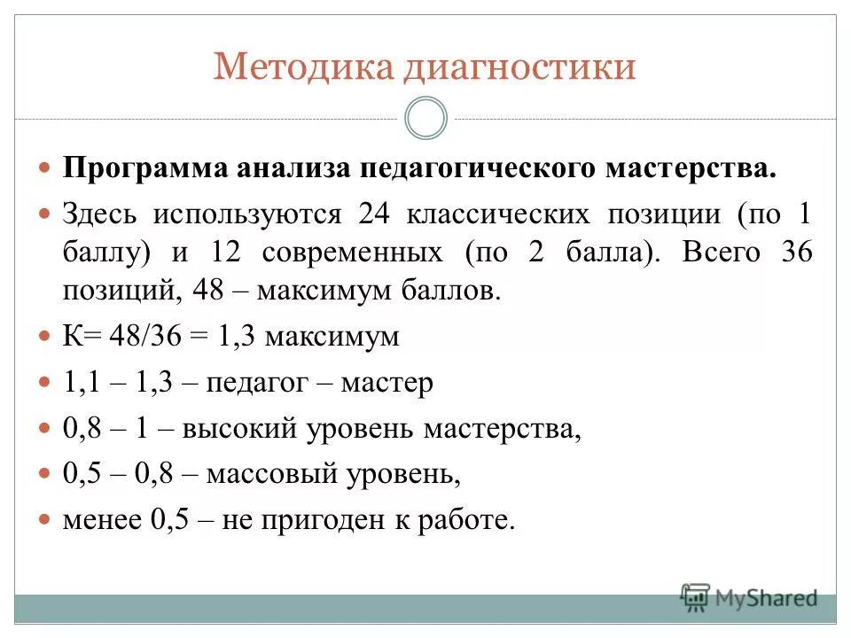 Диагноз программа