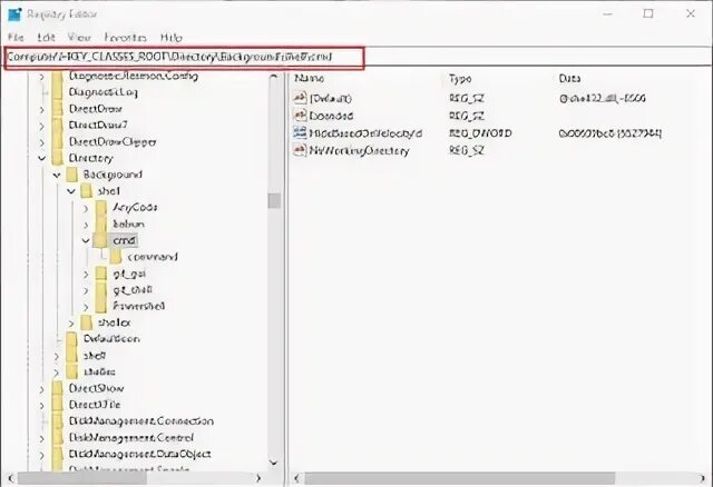 Shell open command. Shell open command