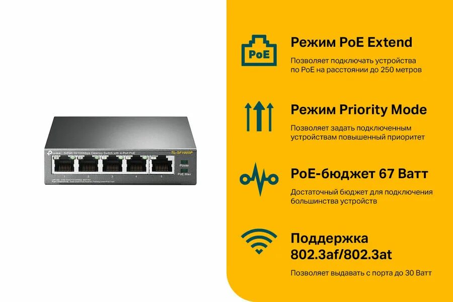 Poe бюджет. TL-sf1005p. TP-link sf1005p. ТП линк коммутатор sf1005p. Коммутатор d-link des-1005p/b1a 5x100mb 4poe 60w неуправляемый.