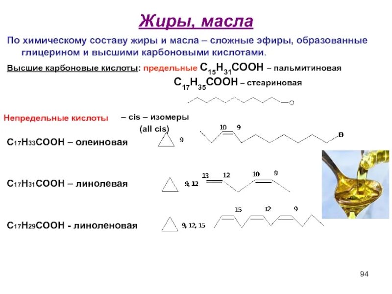 Глицерин пальмитиновая кислота стеариновая кислота. Высшие карбоновые кислоты жиры. Эфиры образованные высшими карбоновыми кислотами и высшими. Высшие карбоновые кислоты пальмитиновая стеариновая. Пальмитиновая кислота и глицерин.