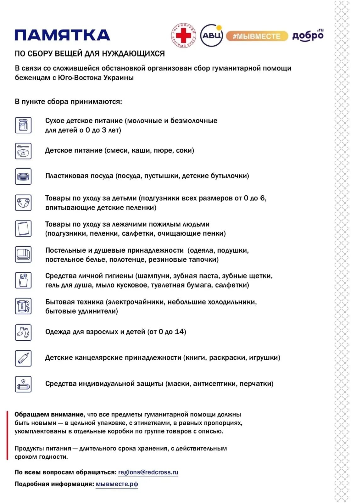 Кто проводит сбор. Сбор гуманитарной помощи список. гуманитарная помощь памятка. сбор гуманитарной помощи памятка. гуманитарная помощь список вещей.