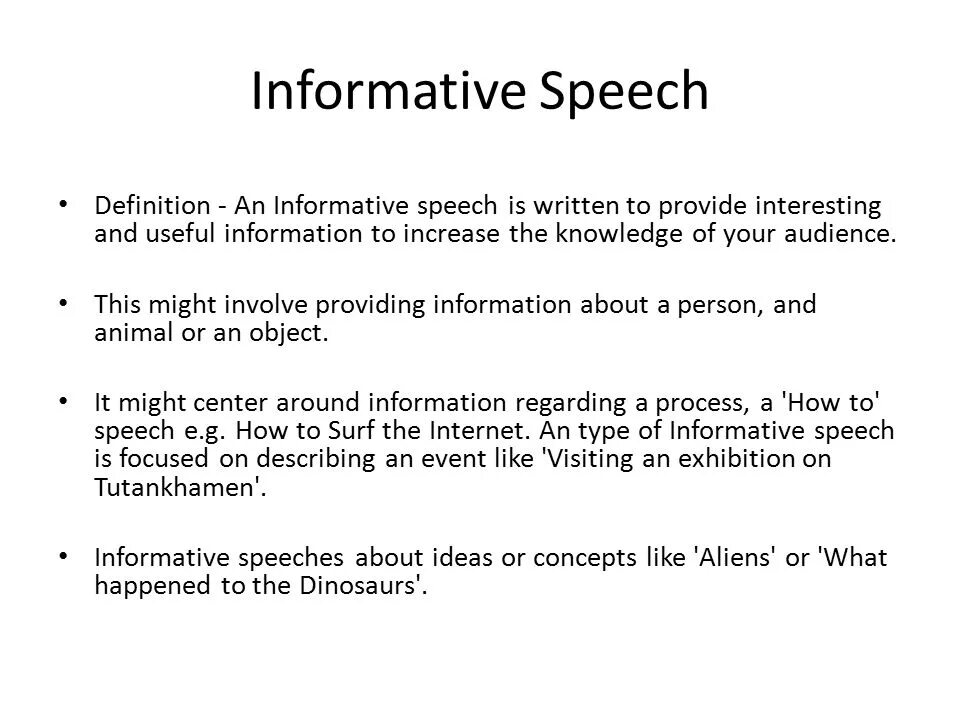 Speech type. Informative speech. informative speech examples. speech definition. what is informative speech?.