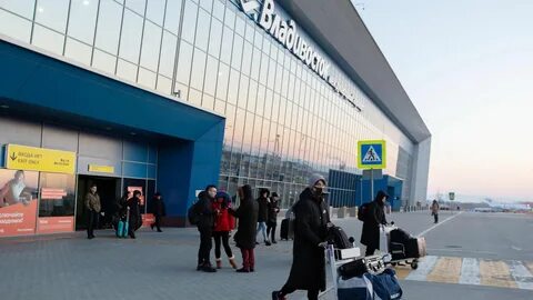 Прилëт самалëтов в аэропорт владивосток