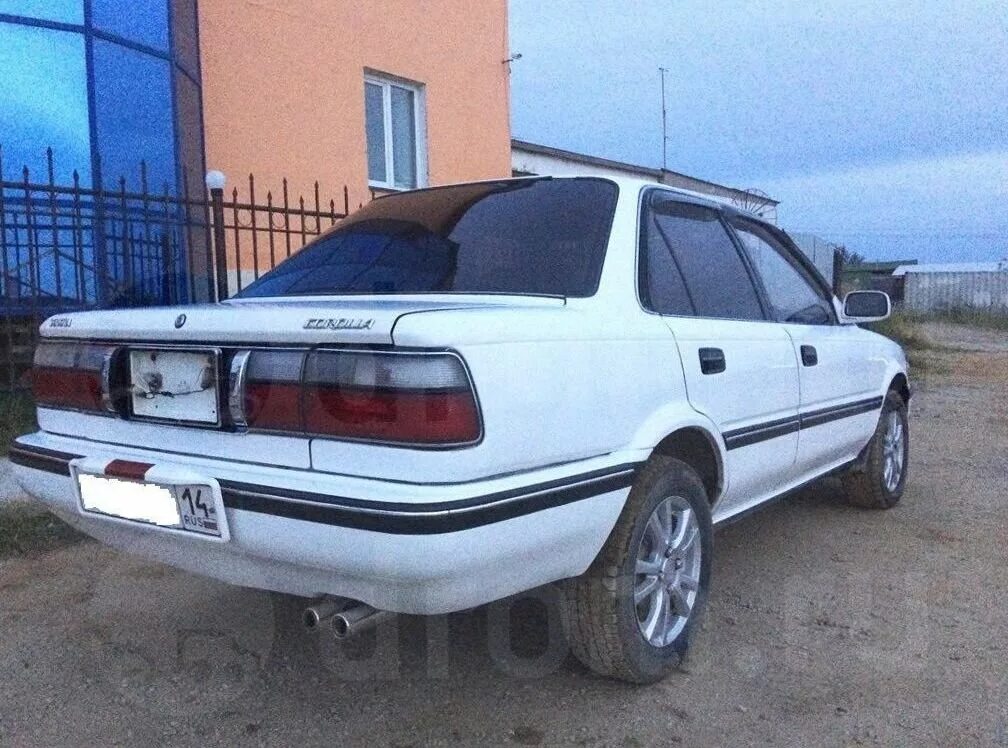 Тойота спринтер ае 91. Toyota Corolla 1.6 4wd 1988. Тойота Королла 1990 седан. Кузов на тойоту короллу ае91. Toyota Corolla 1990.