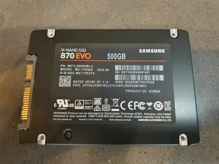 Накопитель ssd 500gb mz 77e500bw